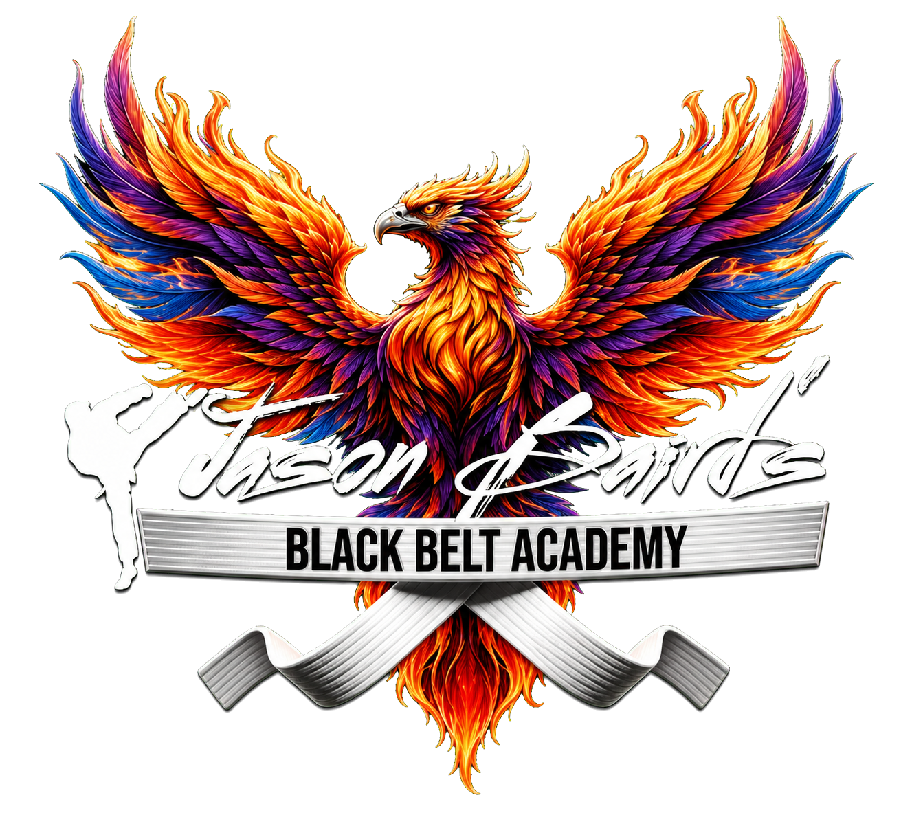 Jason Baird's Black Belt Academy logo
